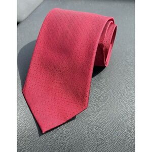 JoS A Bank Executive Collection Silk Tie Red Blue Dots Classic Valentines